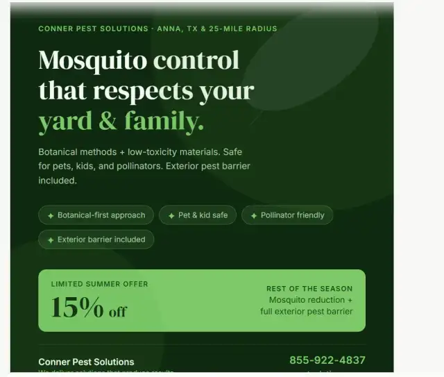 Conner Pest Solutions — Anna